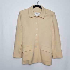 Balenciaga Blended Wool Blazer Jacket